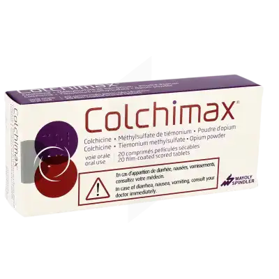 COLCHIMAX, comprimé pelliculé sécable