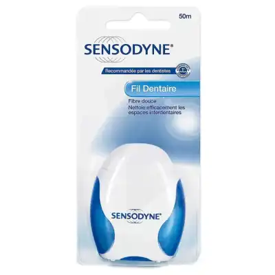 Sensodyne Fil Dentaire Fluoré 50m à HEROUVILLE ST CLAIR