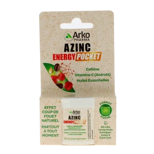 Azinc Energy Pocket Comprimés Mini Boîte De 60