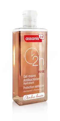 Assanis 2.0 Gel antibactérien mains ambre boisée 60ml
