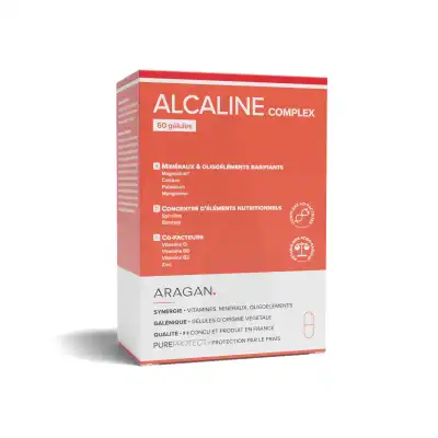 Aragan Pure Protect Alcaline Complex Gélules B/60 à BIGANOS