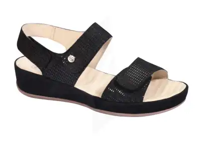 Christy Sandal Noir 38 à BOURG-SAINT-MAURICE