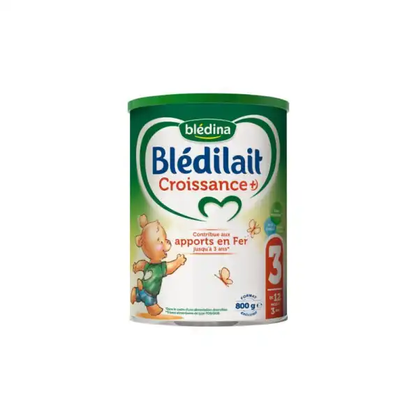 Bledilait Croissance + Lait Pdre B /800g