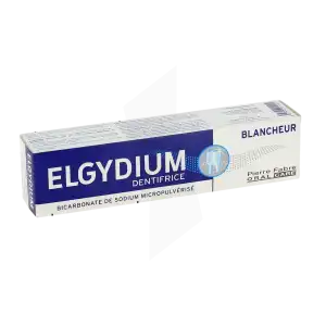 Elgydium Dentifrice Blancheur Tube 75ml à Roquemaure