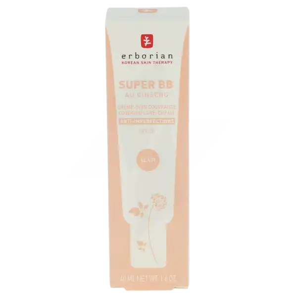Erborian Super Bb Crème Clair T/40ml