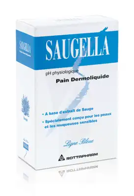 SAUGELLA Pain dermoliquide peau et muqueuse sensible 100g