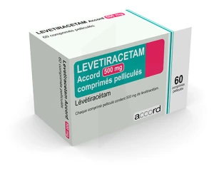 Levetiracetam Accord 500 Mg, Comprimé Pelliculé