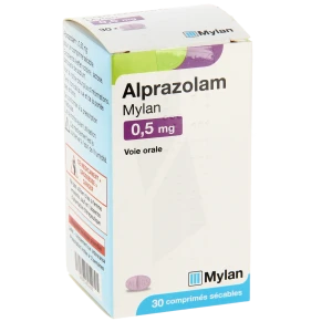 Alprazolam Viatris 0,50 Mg, Comprimé Sécable