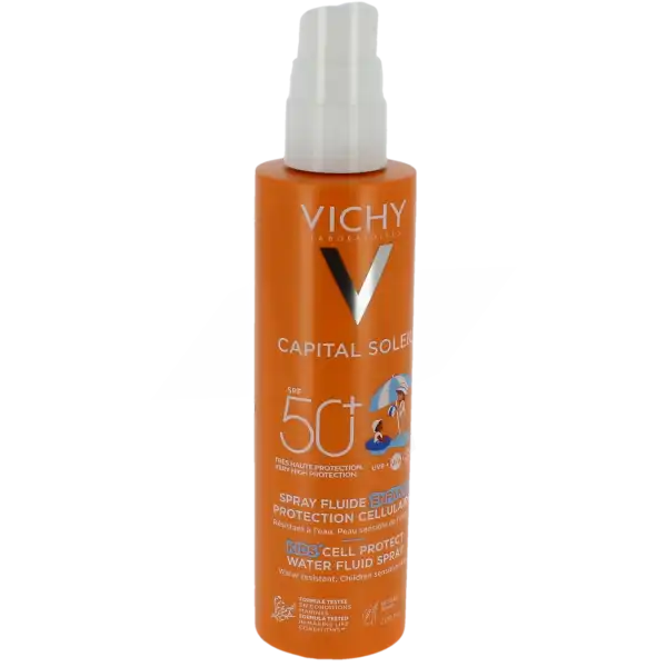 Vichy Capital Soleil Spf50+ Spray Fluide Enfant Fl/200ml