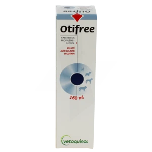 Otifree S Aur Chien Chat Fl/160ml