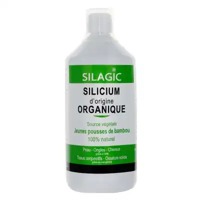 SILAGIC Silicium organique source végétale buvable 1L (vert)