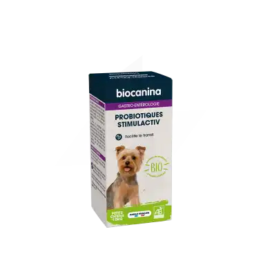 Biocanina Stimulactiv Poudre Petit Chien Bio B/57g à Blere