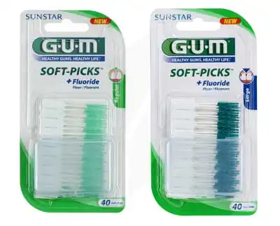 Gum Soft-picks X40 Regular à SAINT-PRIEST
