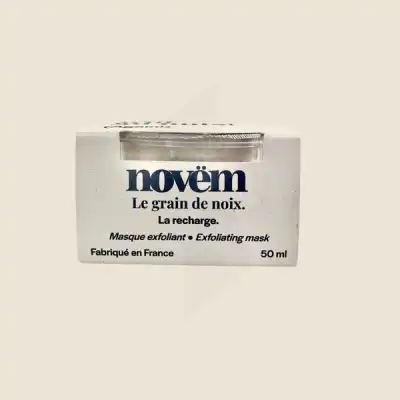 Novëm Le Grain De Noix Masque Visage 2 En 1 Exfoliant Et Hydratant Recharge/50ml à Moirans