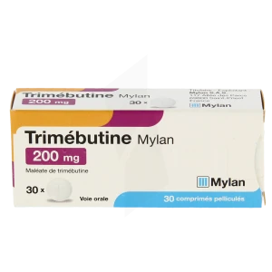 Trimebutine Viatris 200 Mg, Comprimé Pelliculé