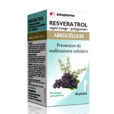 ARKOGELULES Resvératrol Gél Fl/30
