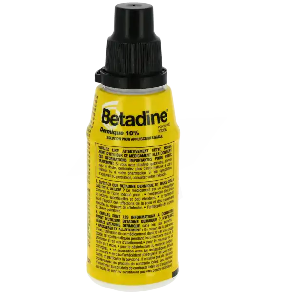 Betadine Dermique 10 Pour Cent, Solution Pour Application Locale
