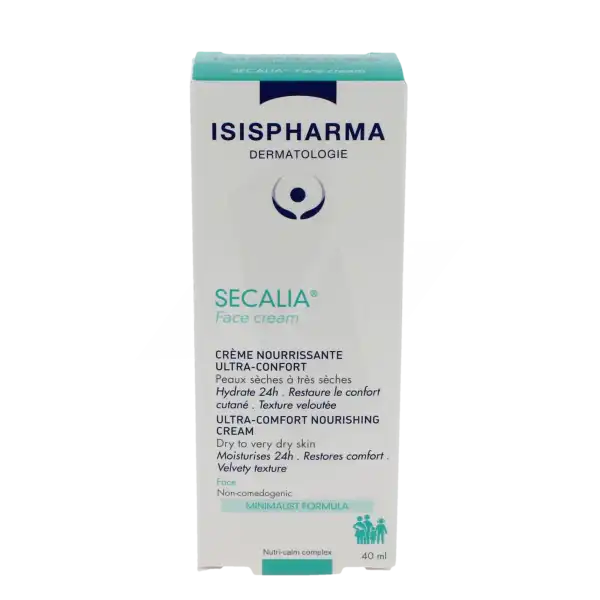 Secalia Face Cream Crème Nourrissante Ultra-confort T/40ml
