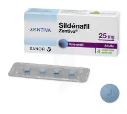 Sildenafil Zentiva 25 Mg, Comprimé Pelliculé à Bordeaux