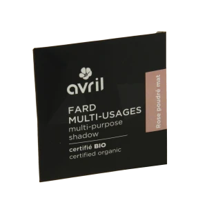 Avril Fard à Paupières Bio Rose Poudré Mat Recharge/2,5g