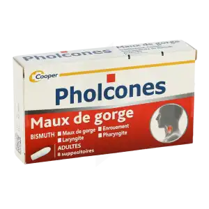 Pholcones Bismuth Adultes, Suppositoire à Paris