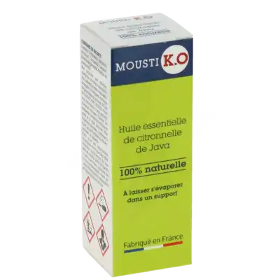 Mousti K.o Huile Essentielle De Citronnelle Fl Cpte-gttes/30ml à Poitiers