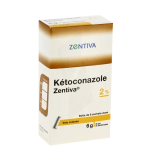 Ketoconazole Zentiva 2 %, Gel En Sachet-dose