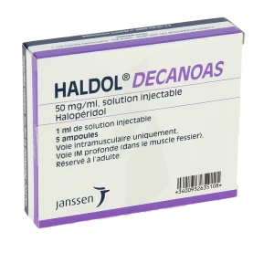 Haldol Decanoas 50 Mg/ml, Solution Injectable