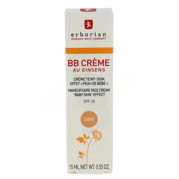 Erborian Bb Crème Au Ginseng Doré T/15ml