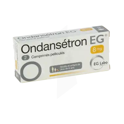 ONDANSETRON EG 8 mg, comprimé pelliculé