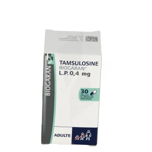 Tamsulosine Biogaran L.p. 0,4 Mg, Gélule à Libération Prolongée