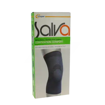 Cooper Salva Genouillère Contention Confort Gris T2 à Saint-Médard-en-Jalles