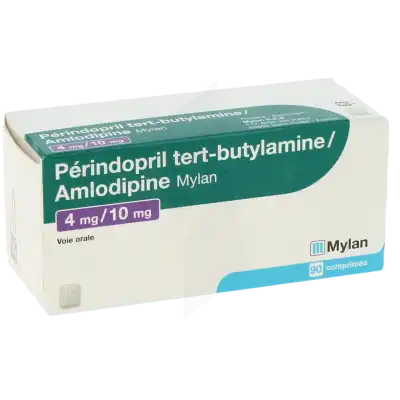 Perindopril Tert-butylamine/amlodipine Viatris 4 Mg/10 Mg, Comprimé à CHAMPAGNOLE