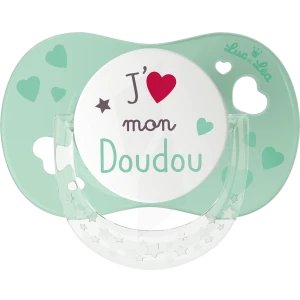 Luc Et Lea Sucette Physiologique +6mois Doudou