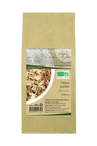 Laboratoire Altho Tilleul Aubier Bio, Plante Sèche, Aubier Baguette 60g