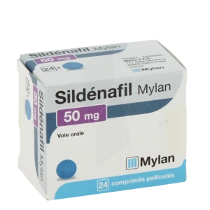 Sildenafil Viatris 50 Mg, Comprimé Pelliculé