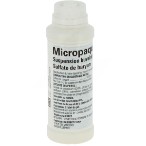 Micropaque, Suspension Buvable Ou Rectale