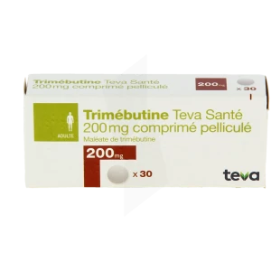 Trimebutine Teva Sante 200 Mg, Comprimé Pelliculé