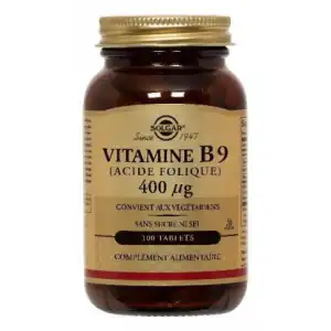 Acheter Solgar Vitamine B9 (Acide Folique) 400 µg Tablets à AIX-EN-PROVENCE