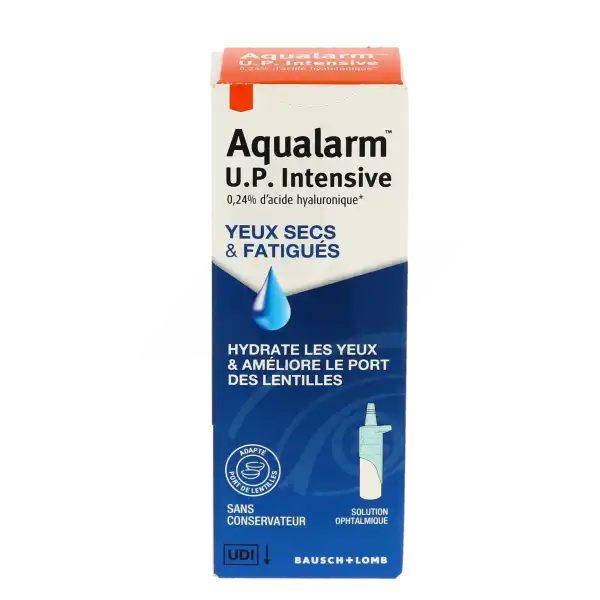 Aqualarm U.p. Intensive Solution Ophtalmique Fl/10ml