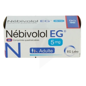 Nebivolol Eg 5 Mg, Comprimé Quadrisécable
