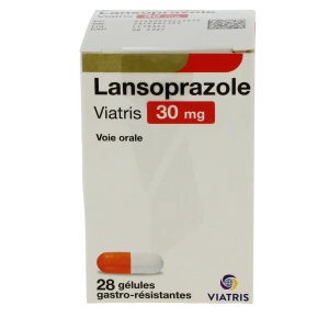 Lansoprazole Viatris 30 Mg, Gélule Gastro-résistante
