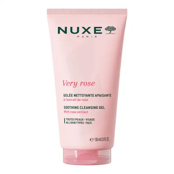 Nuxe Very Rose Gelée Nettoyante Apaisante T/150ml