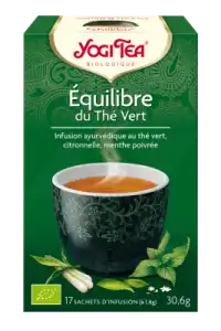 Yogi Tea ThÉ Équilibre Du ThÉ Vert Bio 17sach/1,8g à Paris