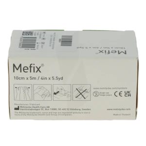 Mefix Sparadrap Hypoallergénique 10cmx5m