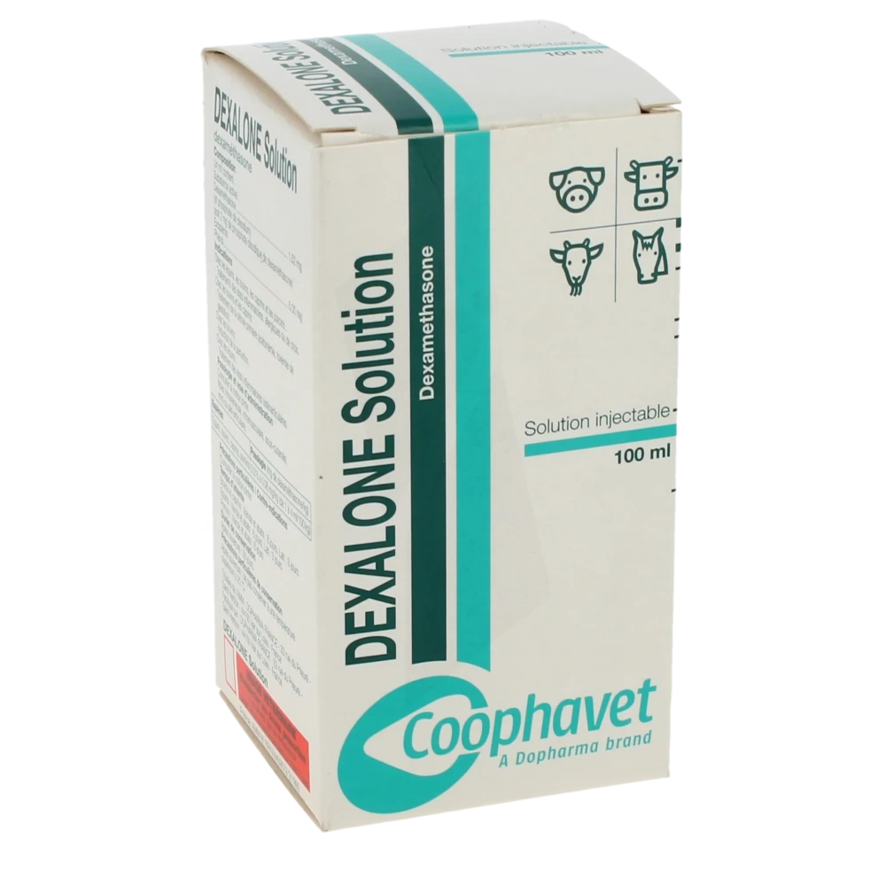 Dexalone Solution Injectable Pour Equins Bovins Caprins Et Porcins, Solution Injectable