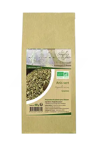 Laboratoire Altho Anis Vert Bio, Plante Sèche, Graine 60g