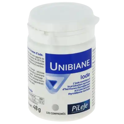 Pileje Unibiane Iode 120 Comprimés à OULLINS
