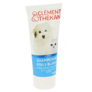 Clément Thékan Shampooing Poils Blancs T/200ml à Drocourt