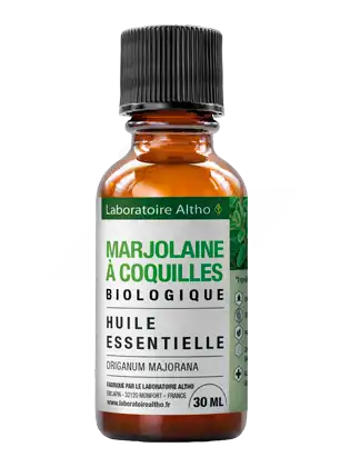 Laboratoire Altho Huile Essentielle Marjolaine Coquille Bio 30ml